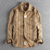 Ethnic Style Navajo Totem American Retro Casual Men's Shirt
